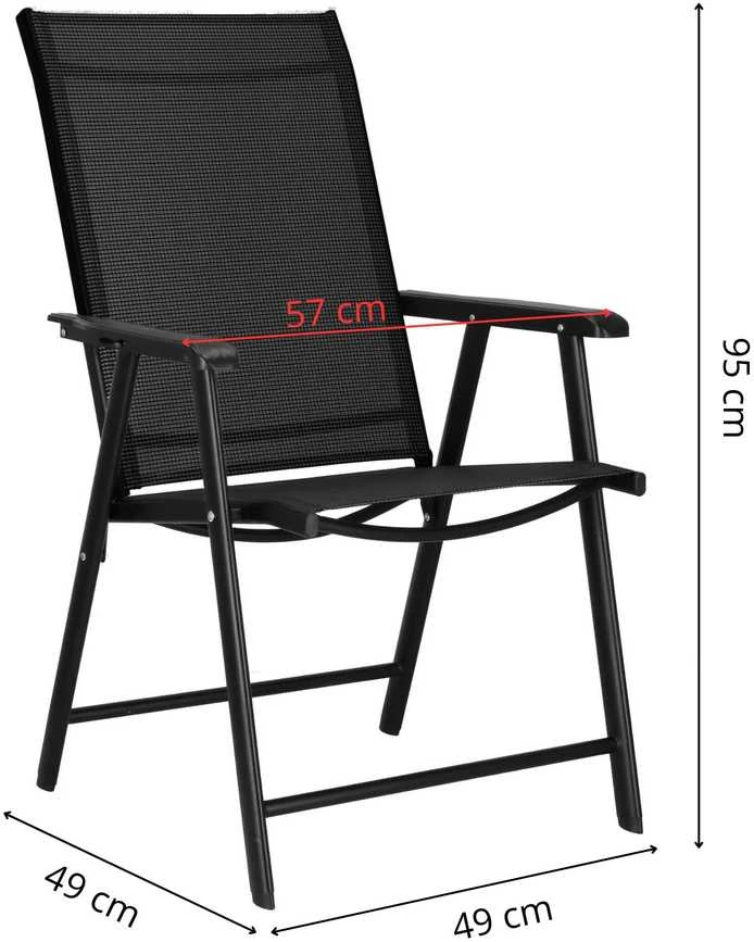 Sulankstoma sodo kėdė Springos GF0079, 57x66x95 cm