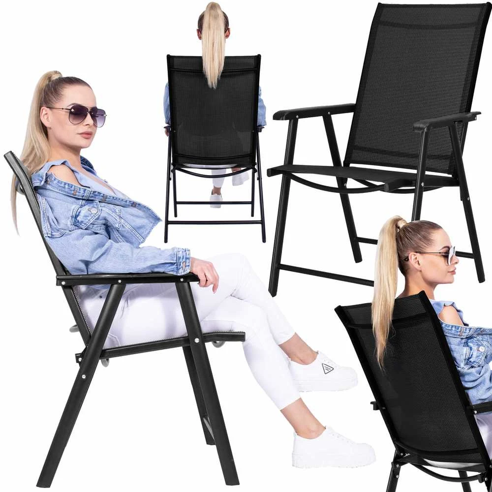 Sulankstoma sodo kėdė Springos GF0079, 57x66x95 cm