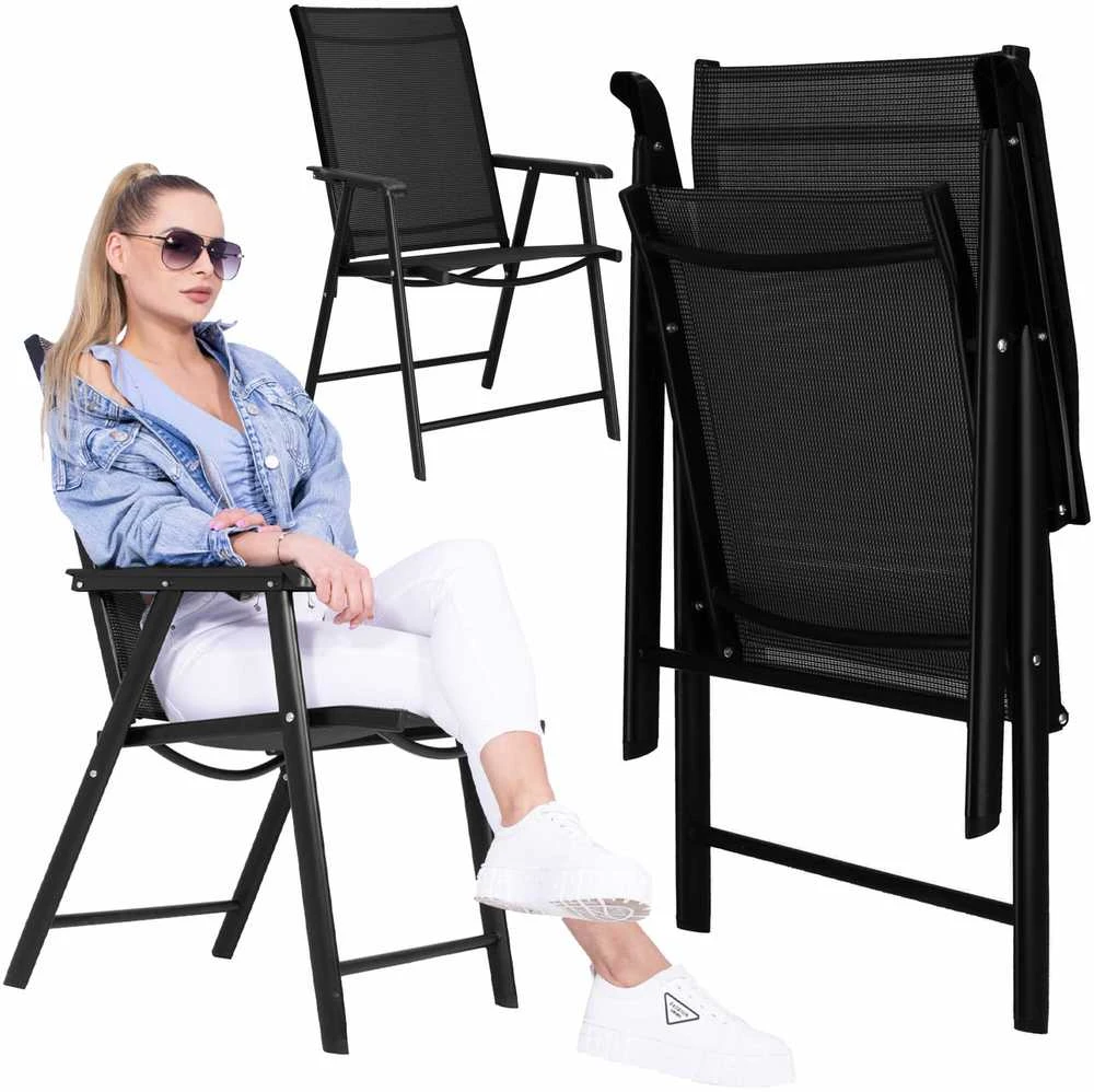 Sulankstoma sodo kėdė Springos GF0079, 57x66x95 cm