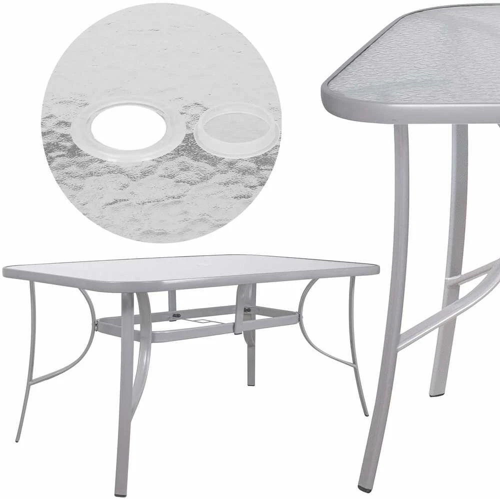 Sodo stalas Springos GF1013 150x90 cm