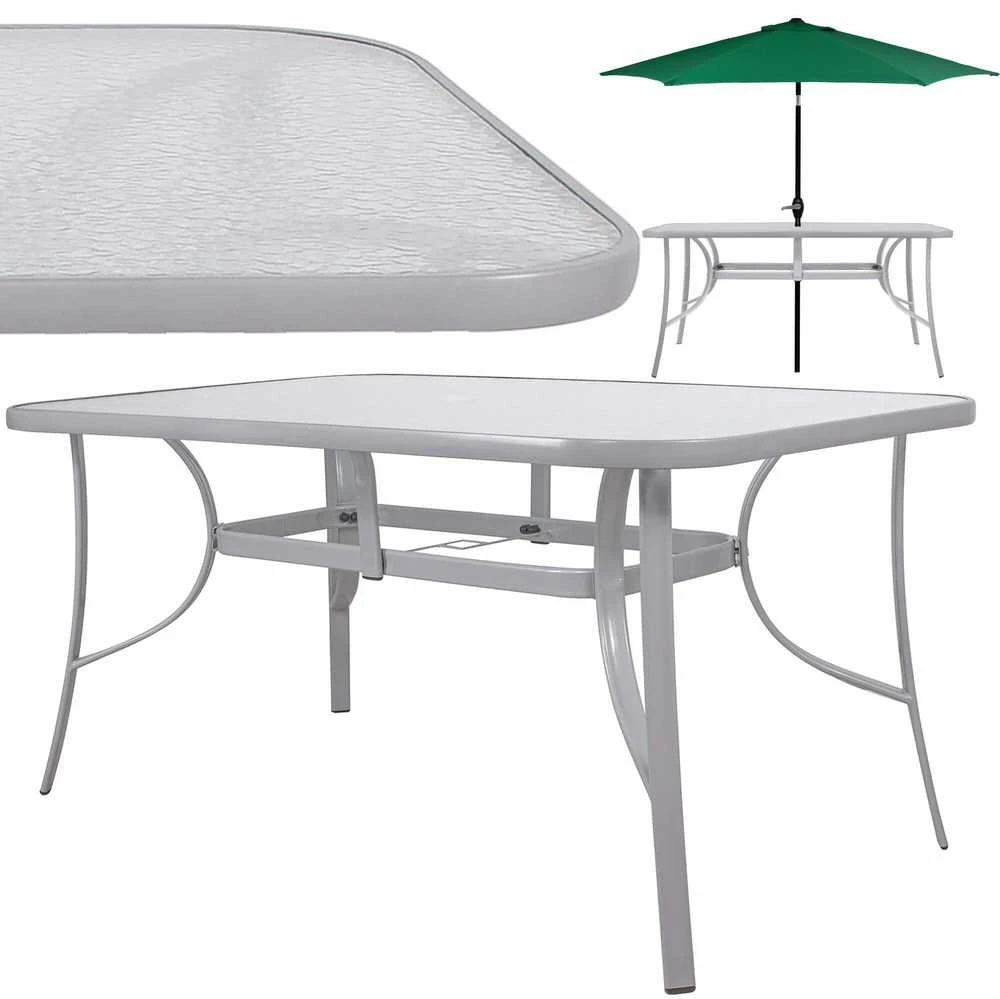 Sodo stalas Springos GF1013 150x90 cm