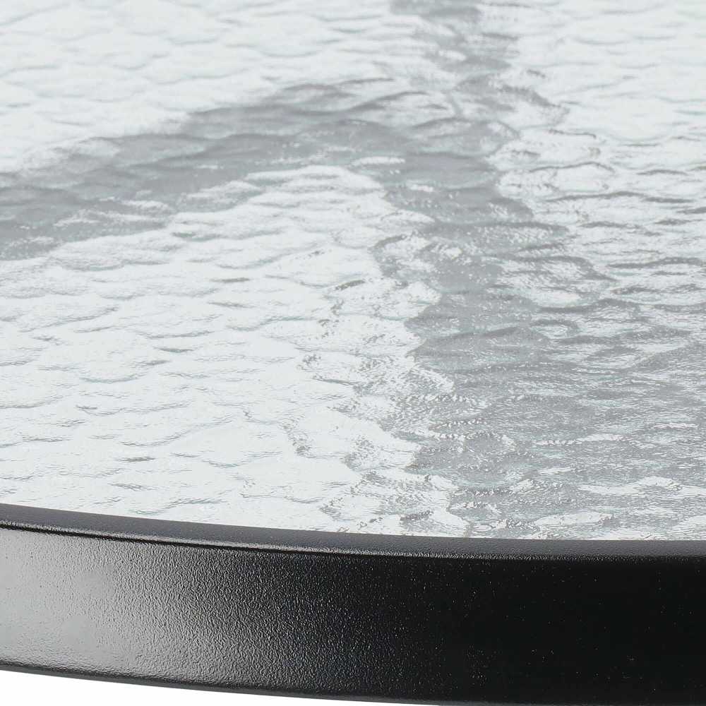 Sodo stalas Springos 90 cm juodas