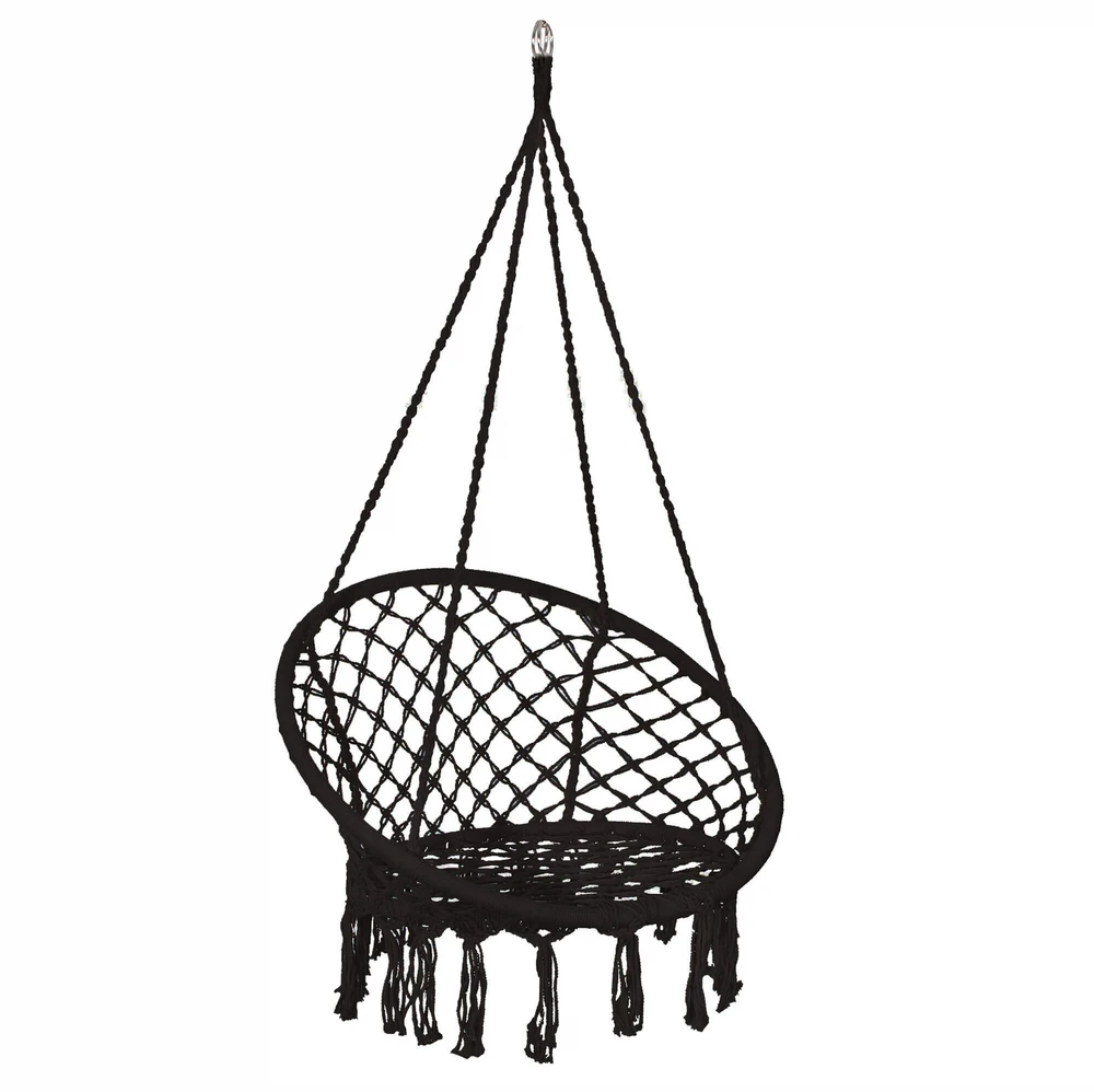 Springos Sodo sūpynės juodos spalvos 60 cm