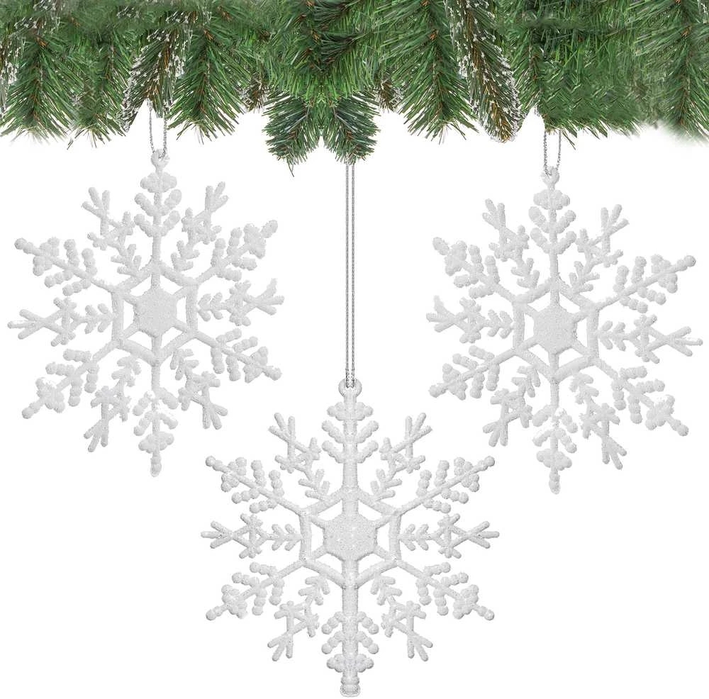 Kalėdinės puošmenos Springos 12 cm, 3 vnt.