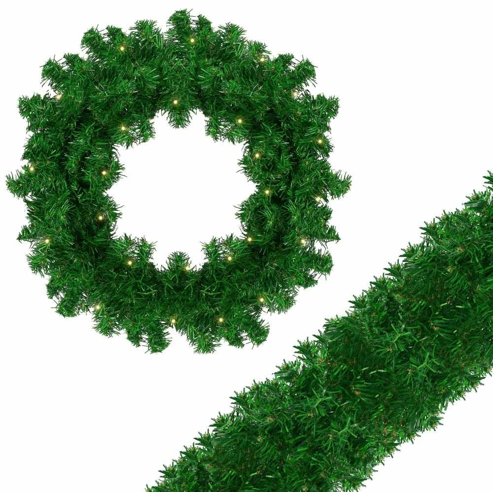 Kalėdinė girlianda Springos 3 m, PVC, 215 šakų