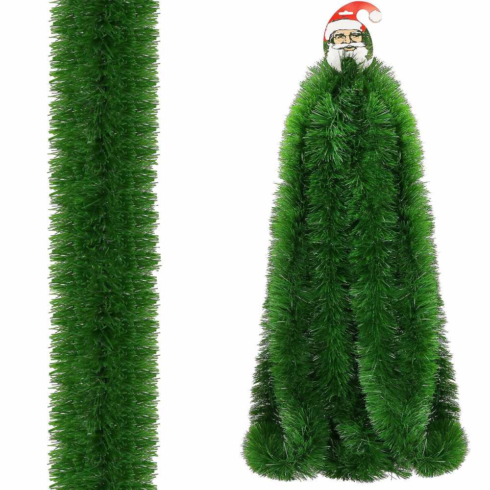 Kalėdinė eglės girlianda Springos, 6 m, žalia
