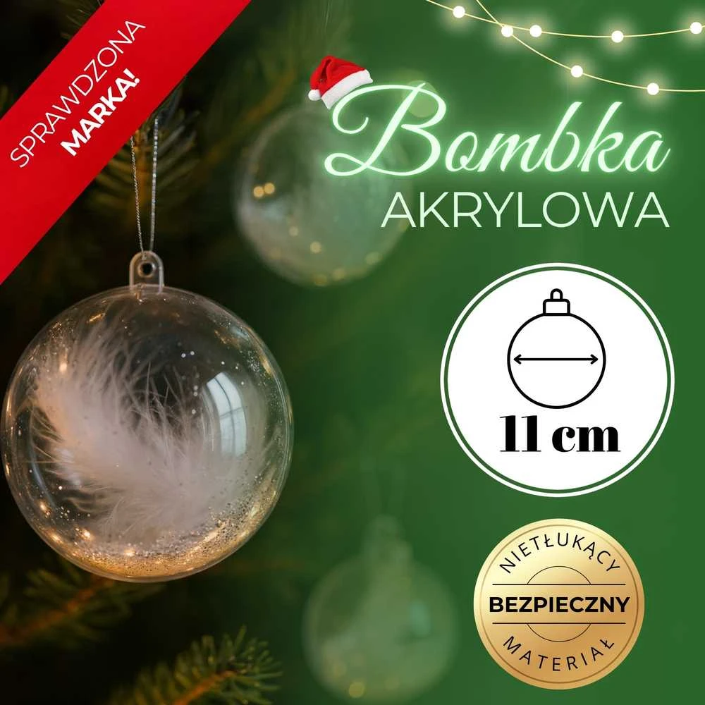 Akrilinis burbulas Springos 11 cm