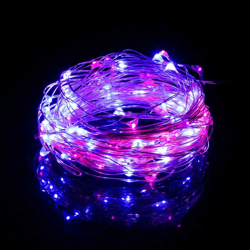 Springos Mikrolempučių girlianda su 20 LED diodų, 1,9 m