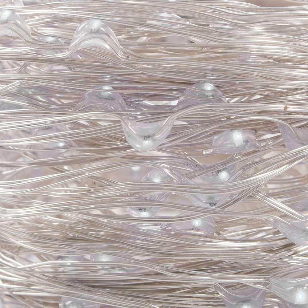Springos LED lempučių girlianda šaltai ir šiltai balta, 100 LED, 9,9 m