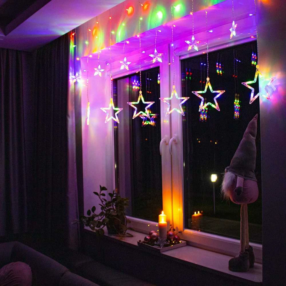 Užuolaida su LED švieselėmis Springos 138 LED