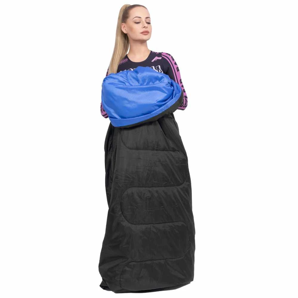 Turistinis miegmaišis Springos CS0044 190x73 cm juodas