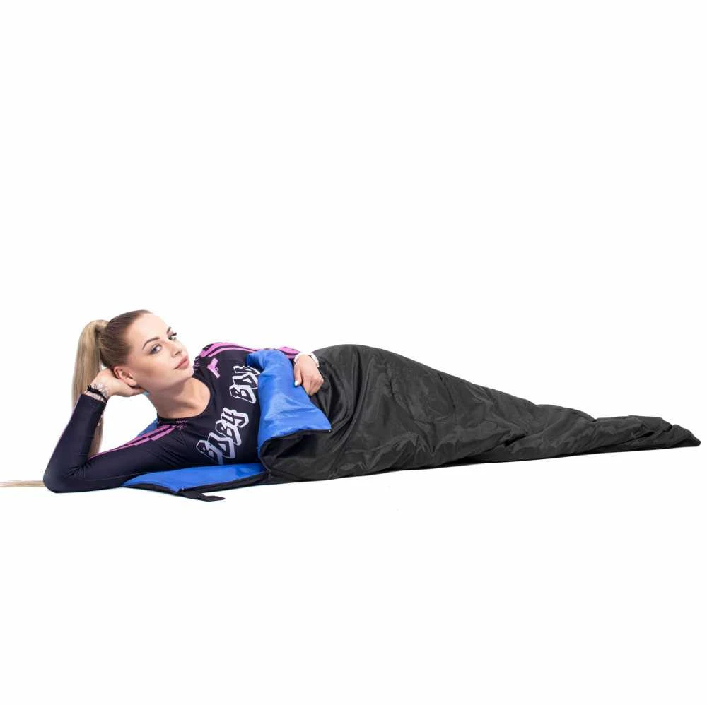 Turistinis miegmaišis Springos CS0044 190x73 cm juodas
