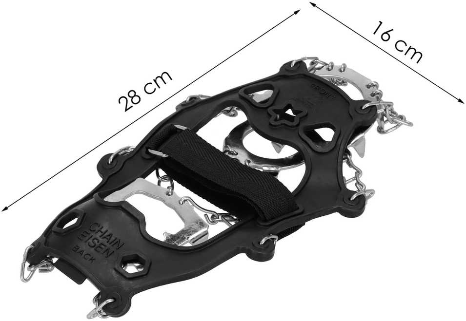 Batų apkaustai Springos CS0069, 41-45, juodi