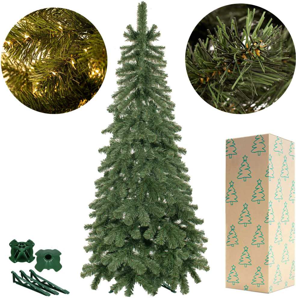 Springos CT0054 DIRBTINĖ ŽALIA KALĖDŲ EGLĖ 150 CM