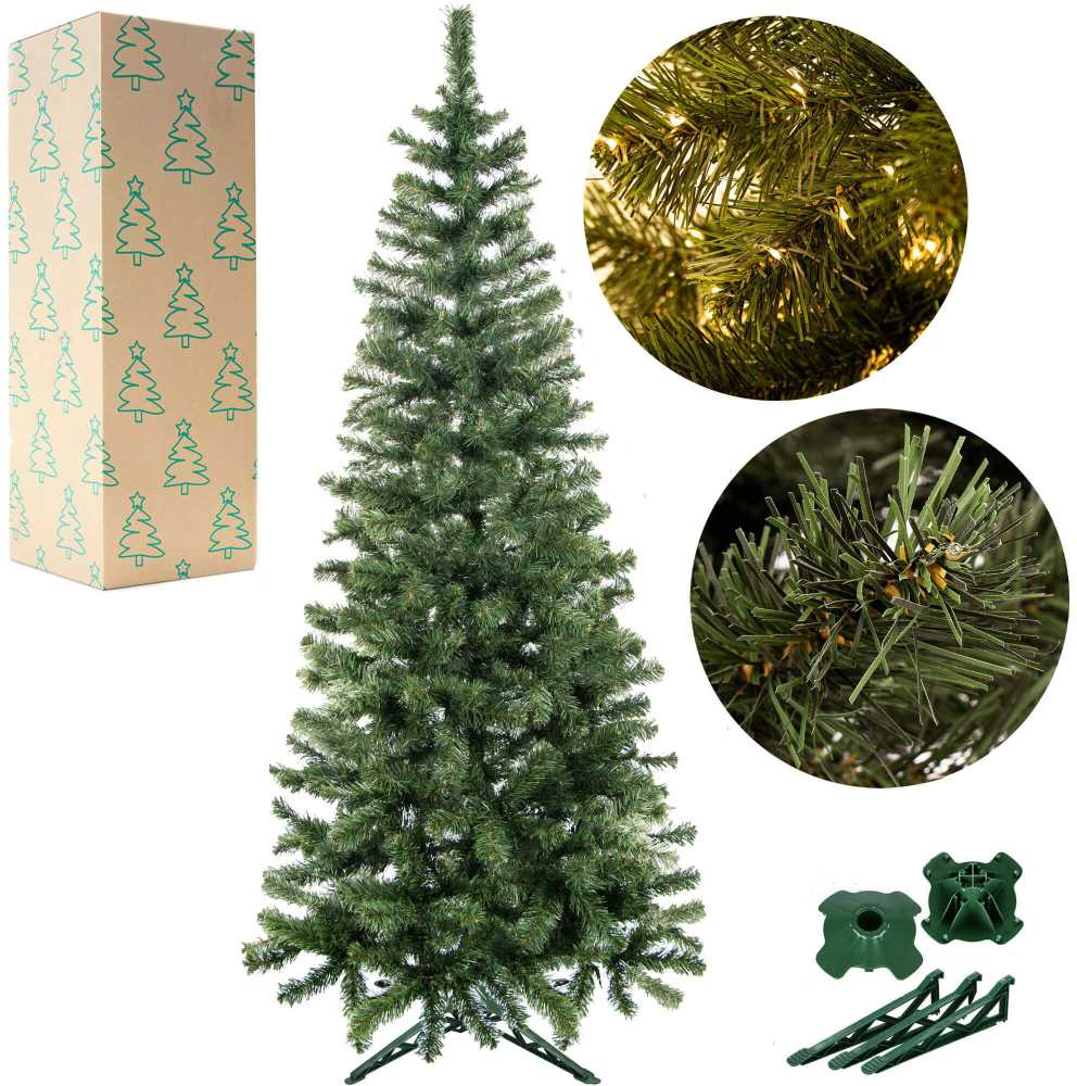 Springos CT0054 DIRBTINĖ ŽALIA KALĖDŲ EGLĖ 150 CM
