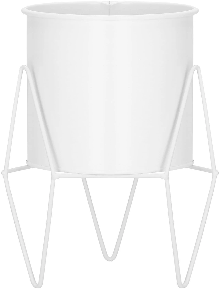 Springos Metalinė gėlių lentyna GA0163, balta