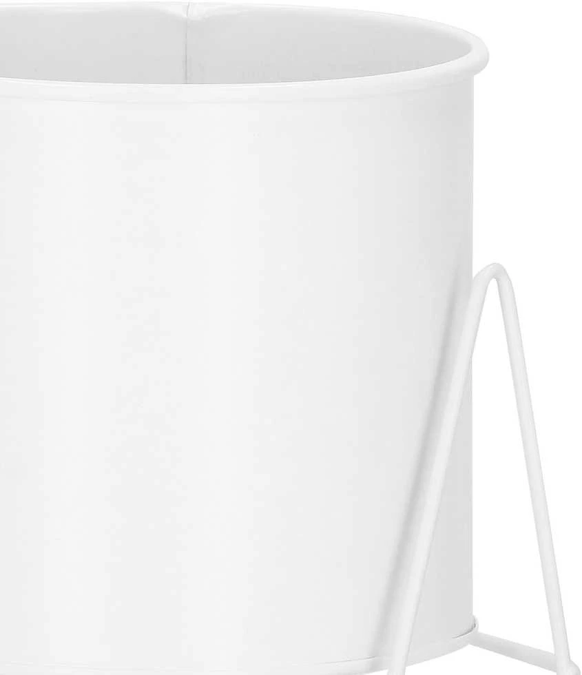 Springos Metalinė gėlių lentyna GA0163, balta
