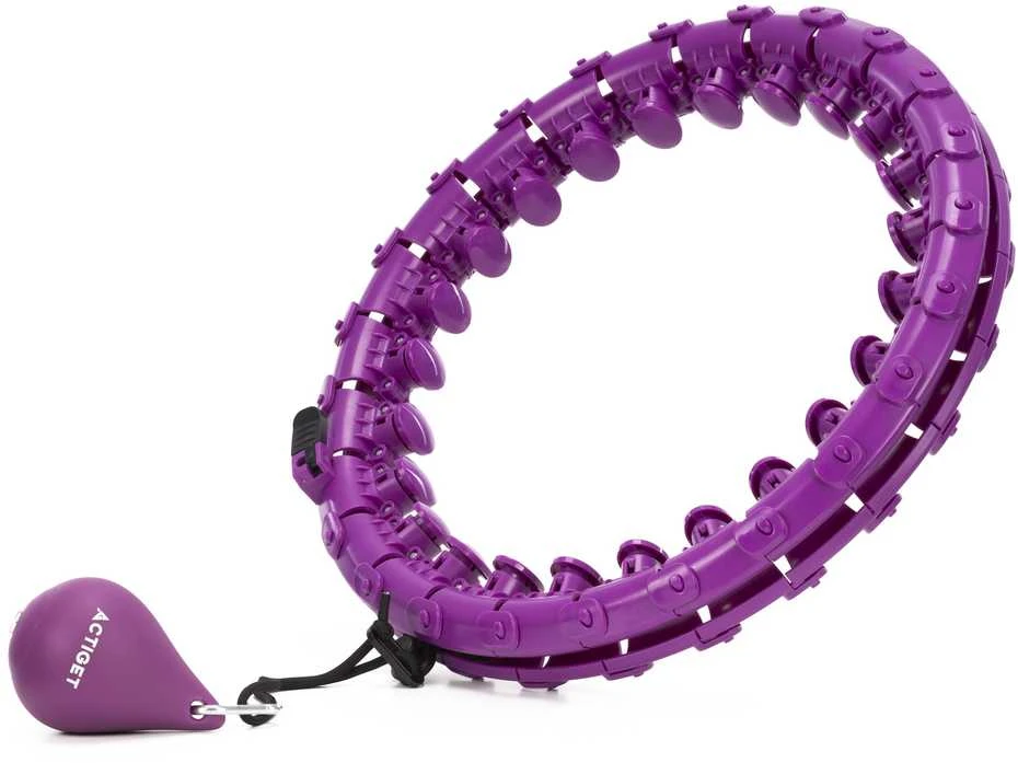 Springos Hula Hoop lankas violetinis