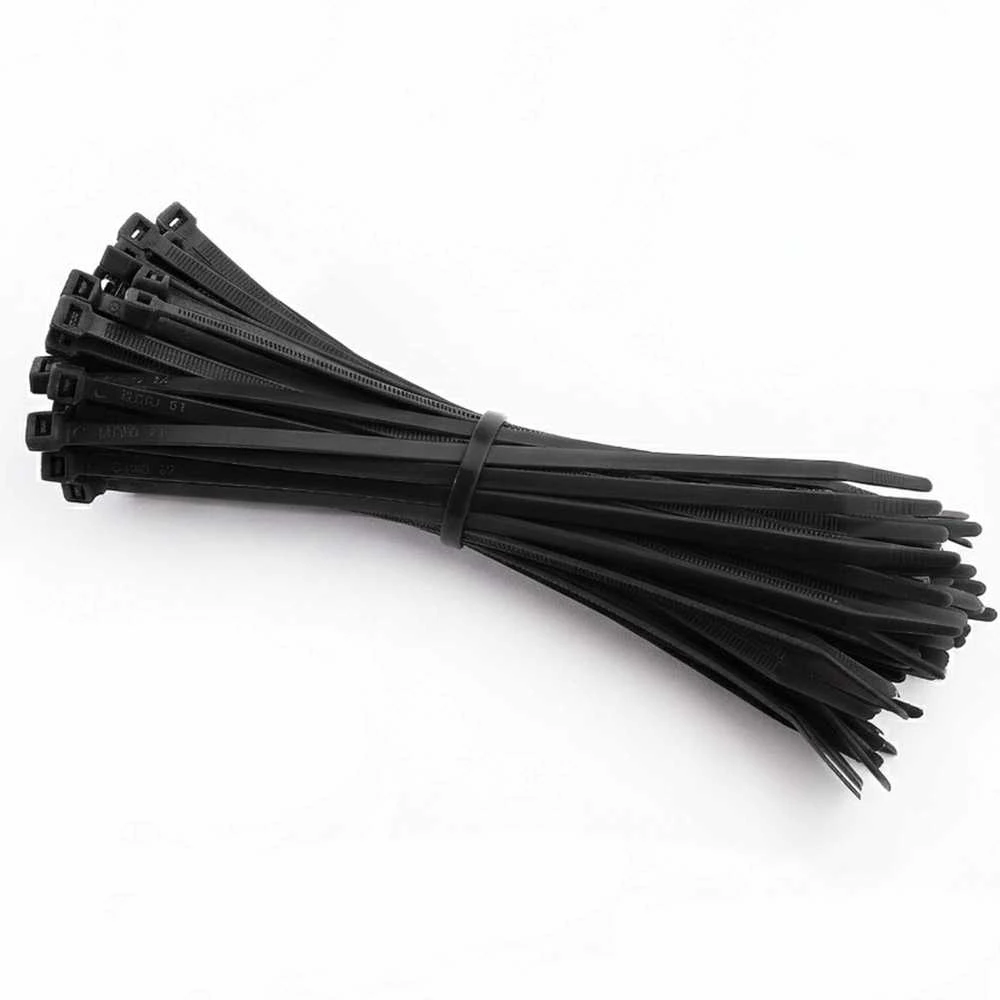 Springos Kabelių dirželiai 150 mm juodi GA0268