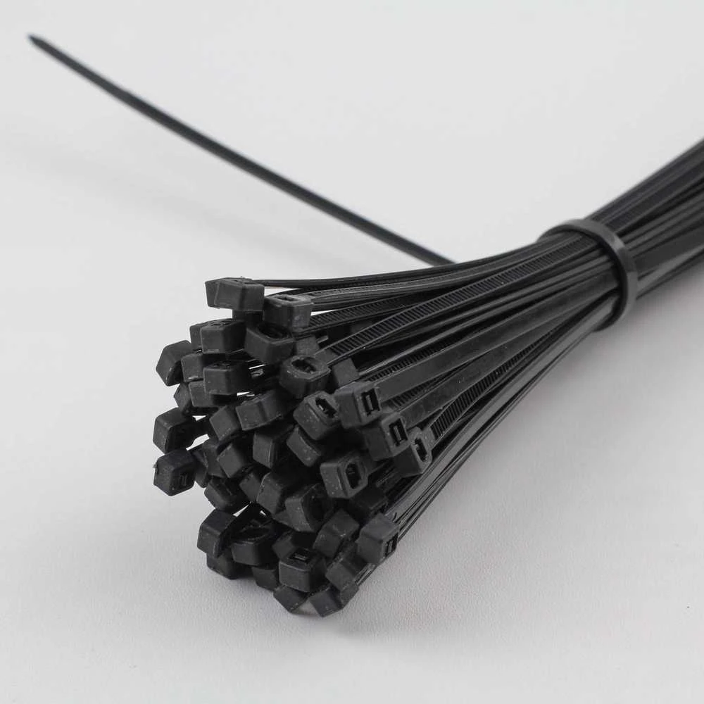 Springos Kabelių dirželiai 150 mm juodi GA0268