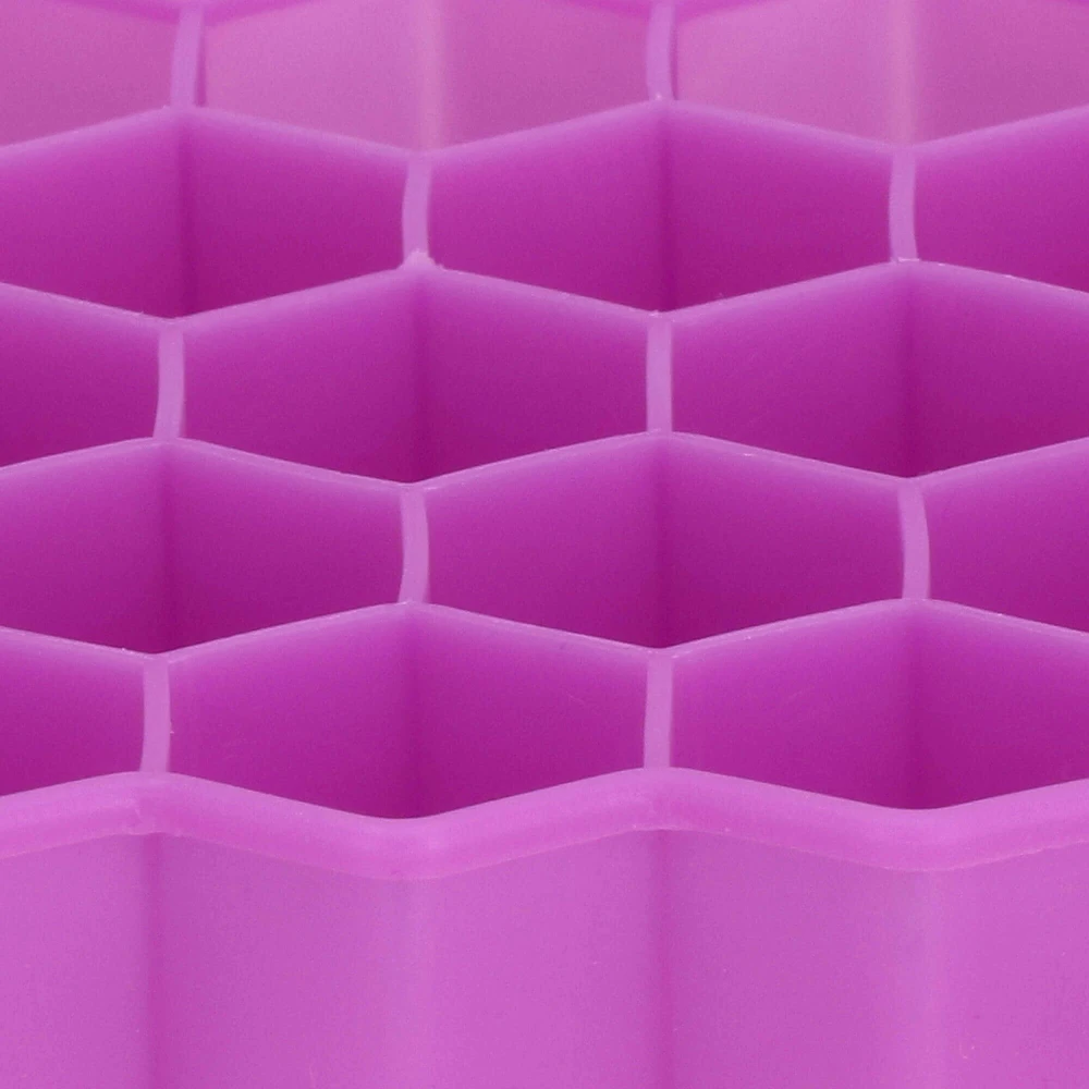 Silikoninė ledo forma Springos 20x12 cm violetinė