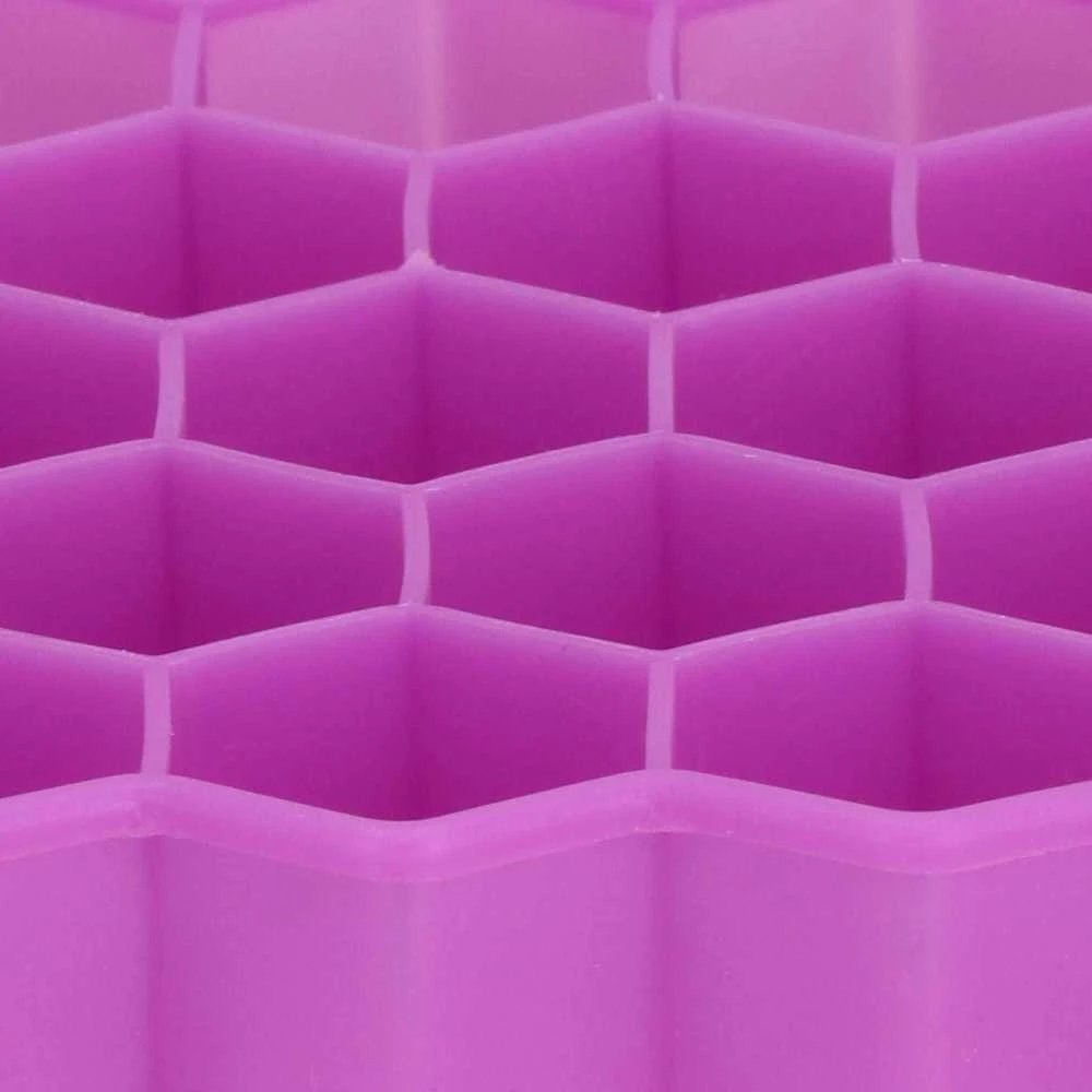 Silikoninė ledo forma Springos 20x12 cm violetinė