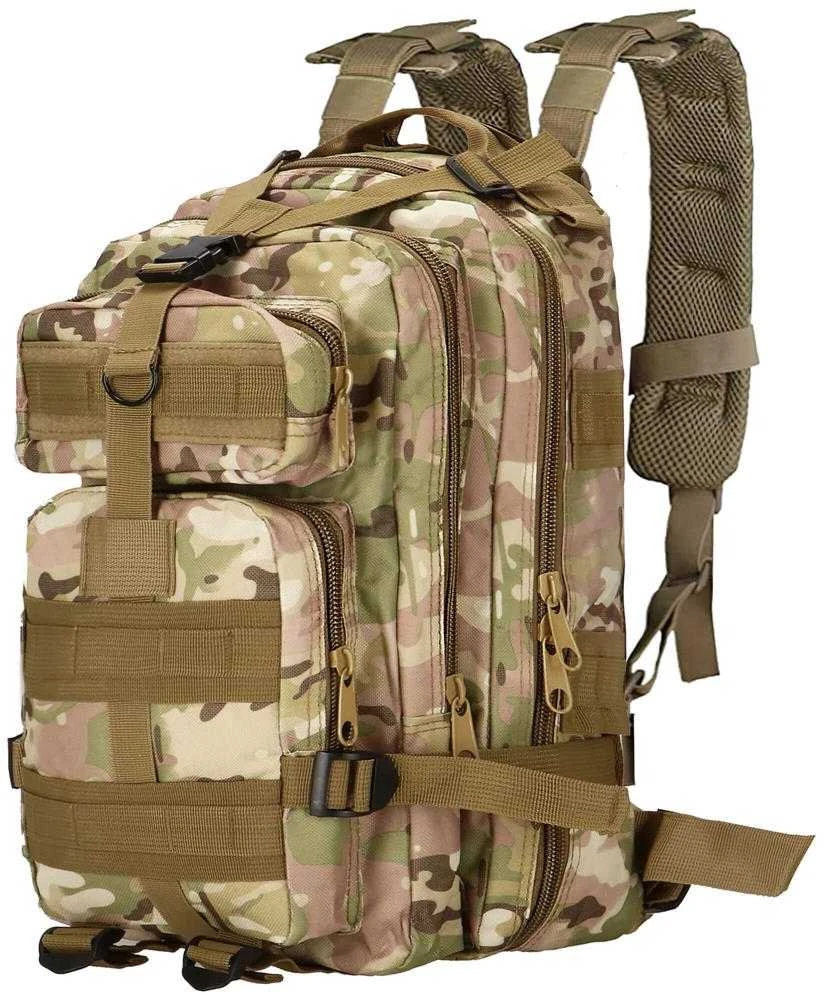 Karinė taktinė kuprinė Springos, 35l, žalia