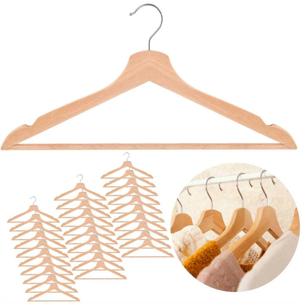 Springos Medinės pakabos HG0086 30 vnt.