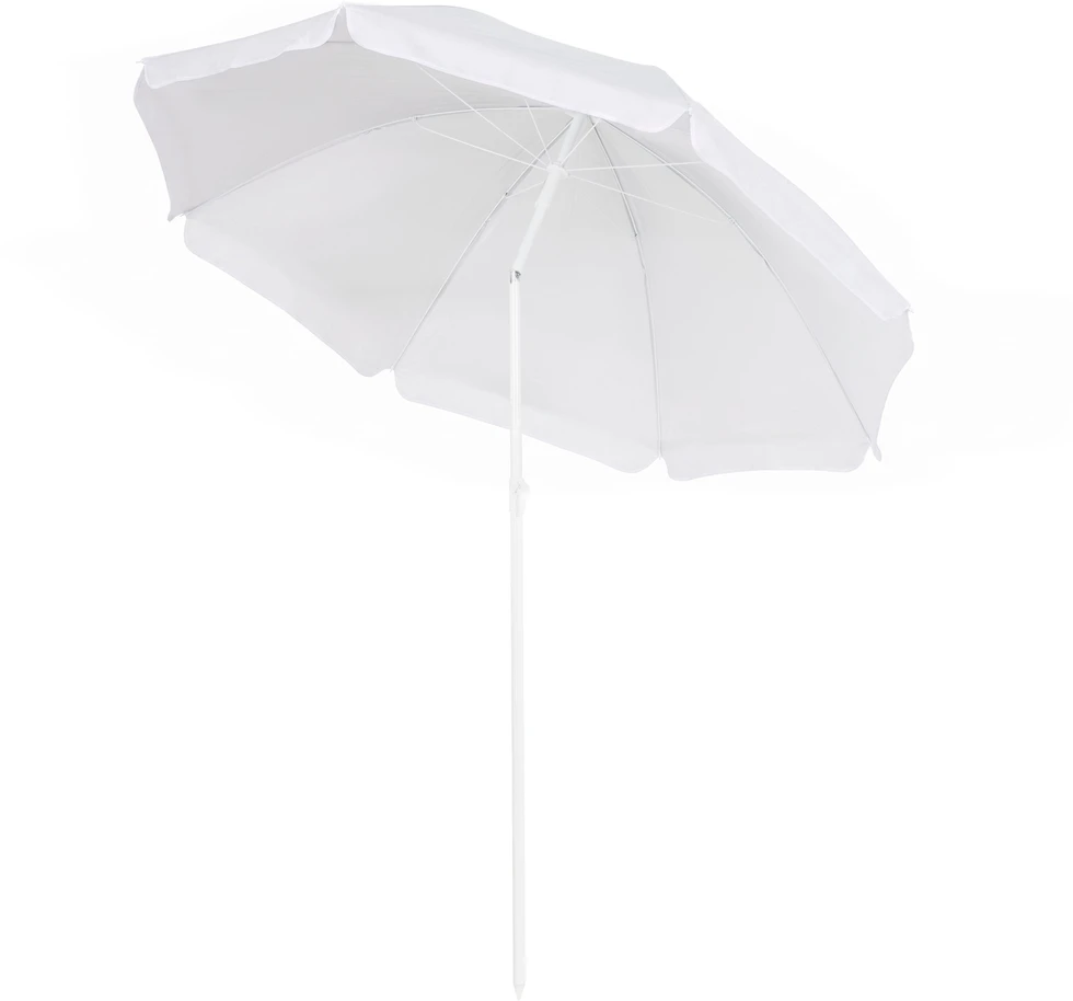 Springos Sodo skėtis UPF50+, pakreipiamas, pilkas, 160 cm
