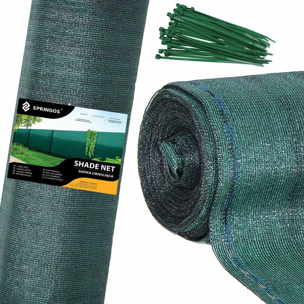 Tinklas Springos 65 g/m2 1,5x25m žalia
