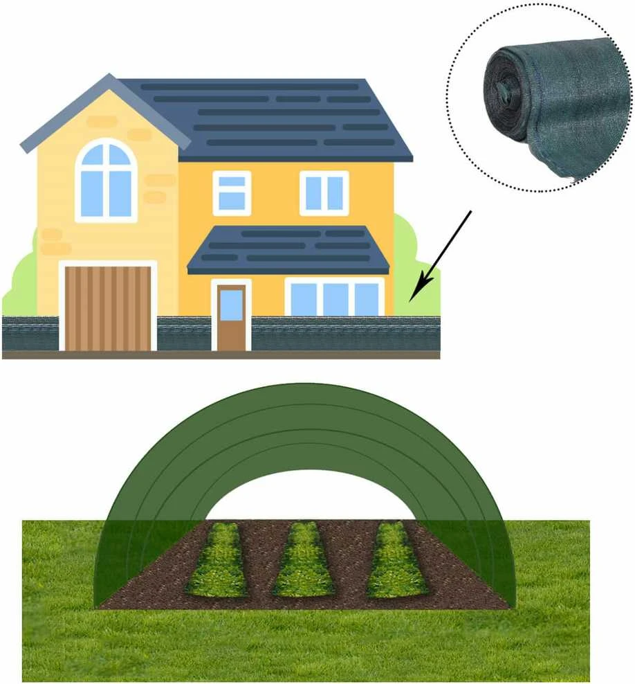 Tinklas Springos 65 g/m2 1,5x25m žalia