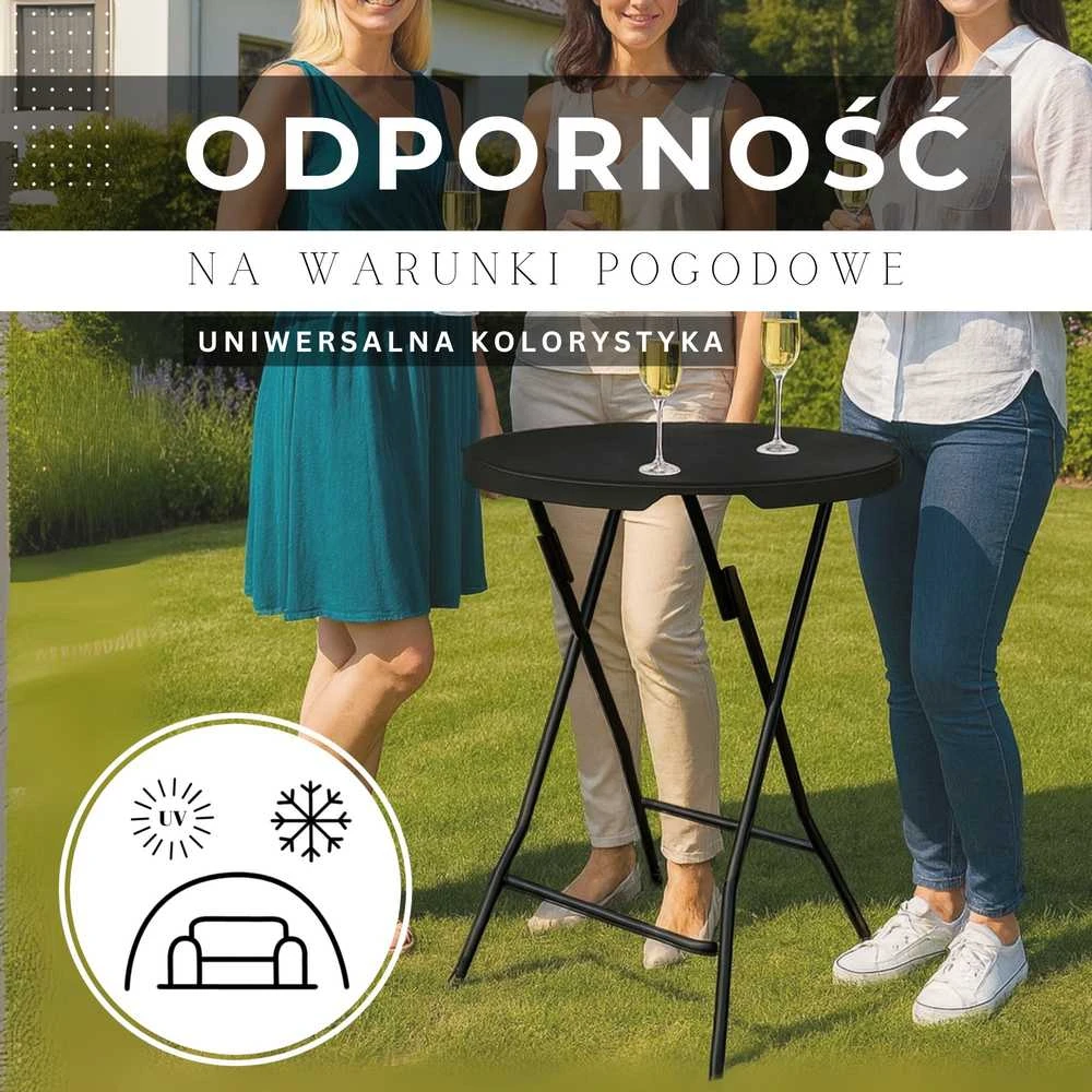 Springos Sulankstomas stalas 80 cm