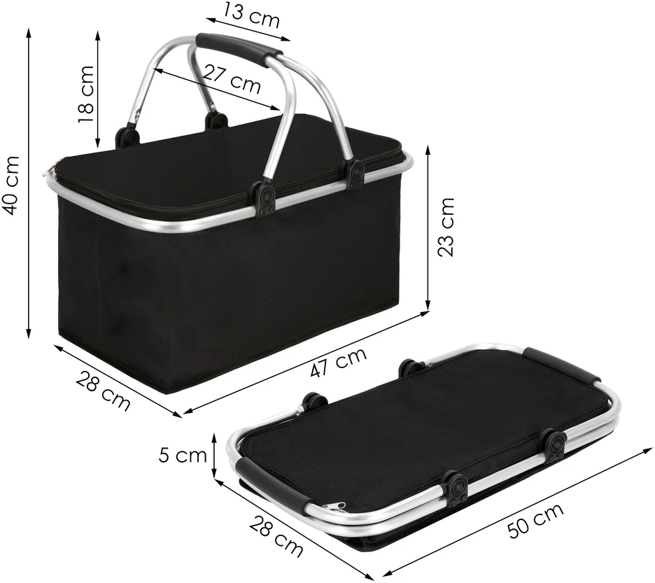 Springos Šaltkrepšis PICNIC THERMO BAG 47x28x40cm
