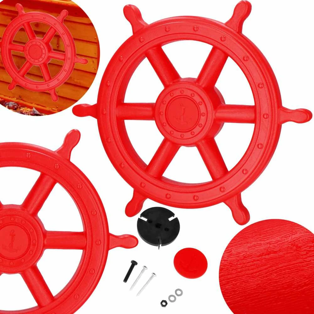 Vairas vaikų žaidimų aikštelei Springos KG0038, raudonas, 53 cm