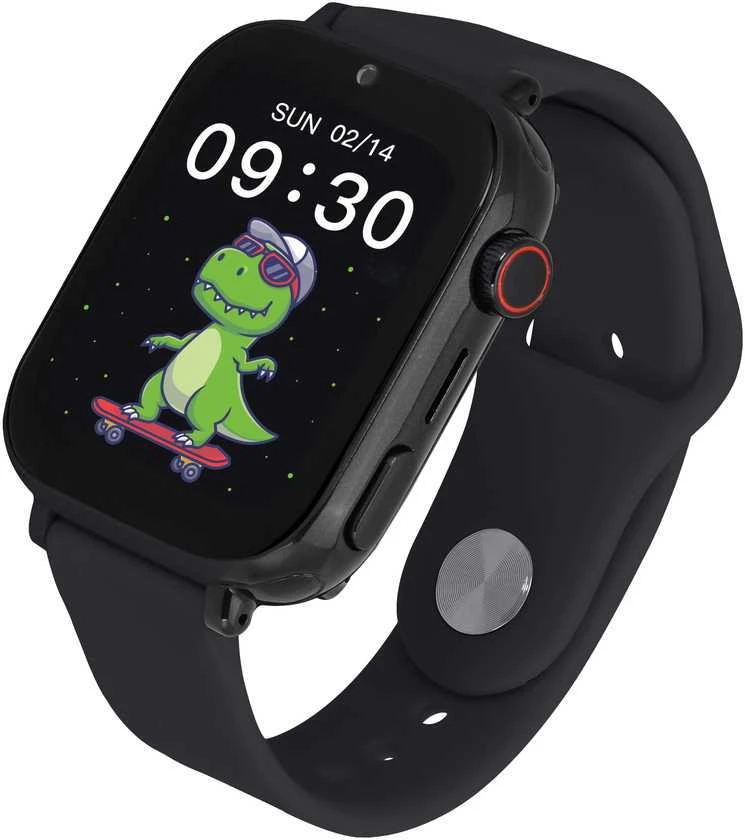 Išmanusis laikrodis vaikams Garett Kids N!ce Pro 4G, Juodos spalvos