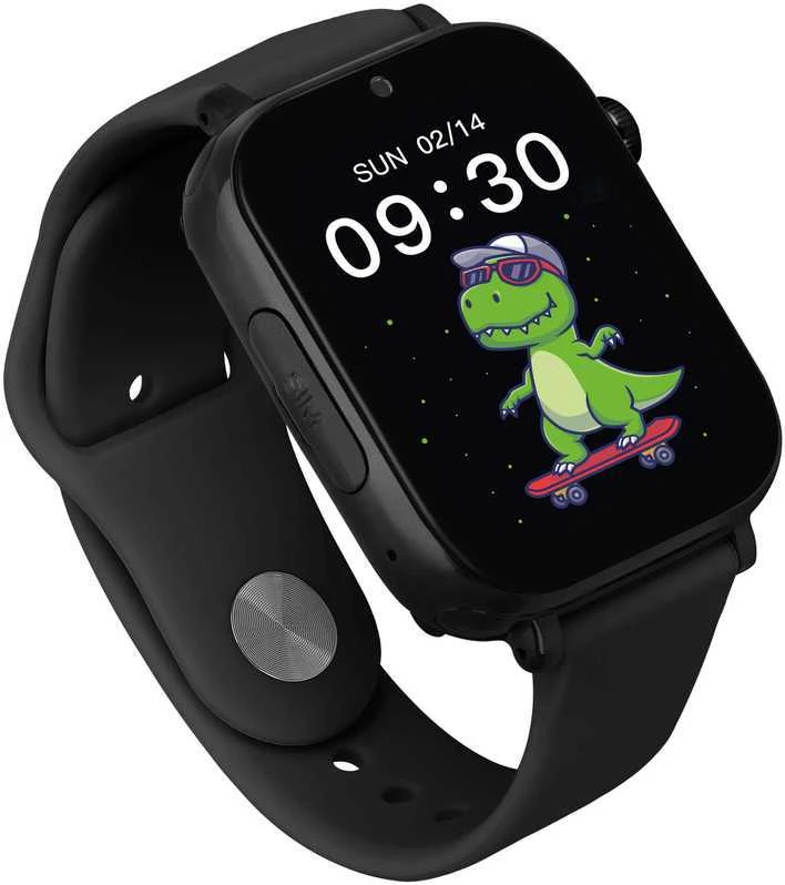 Išmanusis laikrodis vaikams Garett Kids N!ce Pro 4G, Juodos spalvos