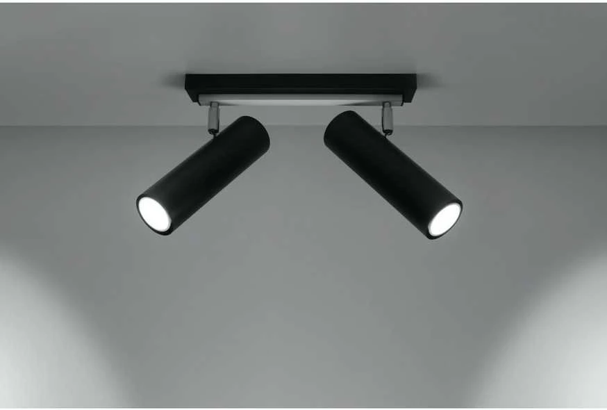 Sollux Lighting Sollux Lubinis šviestuvas DIREZIONE 2 juodas