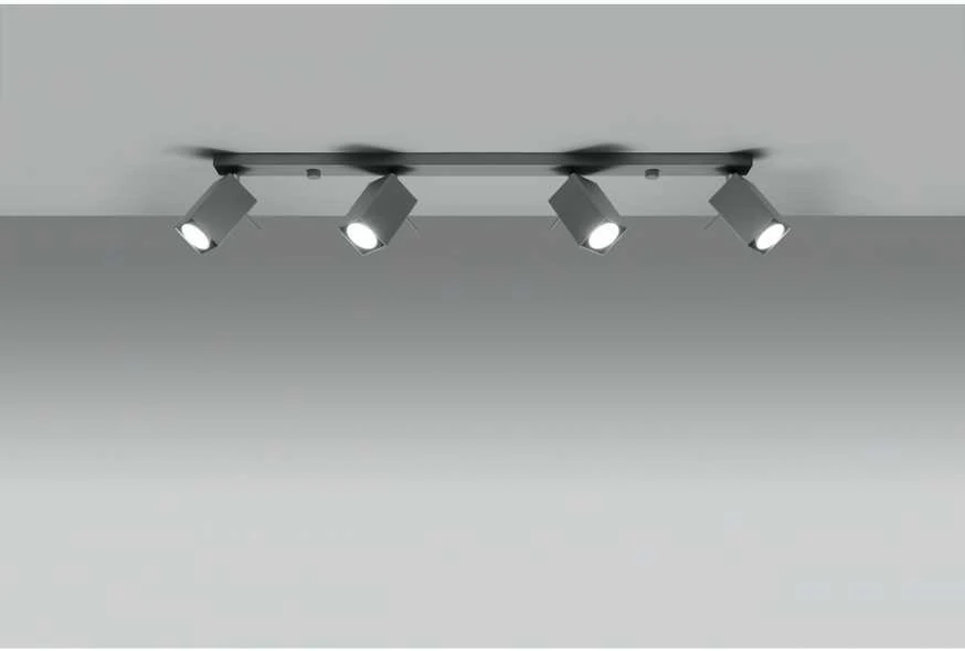 Sollux Lighting Sollux Lubinis šviestuvas MERIDA 4L pilkas