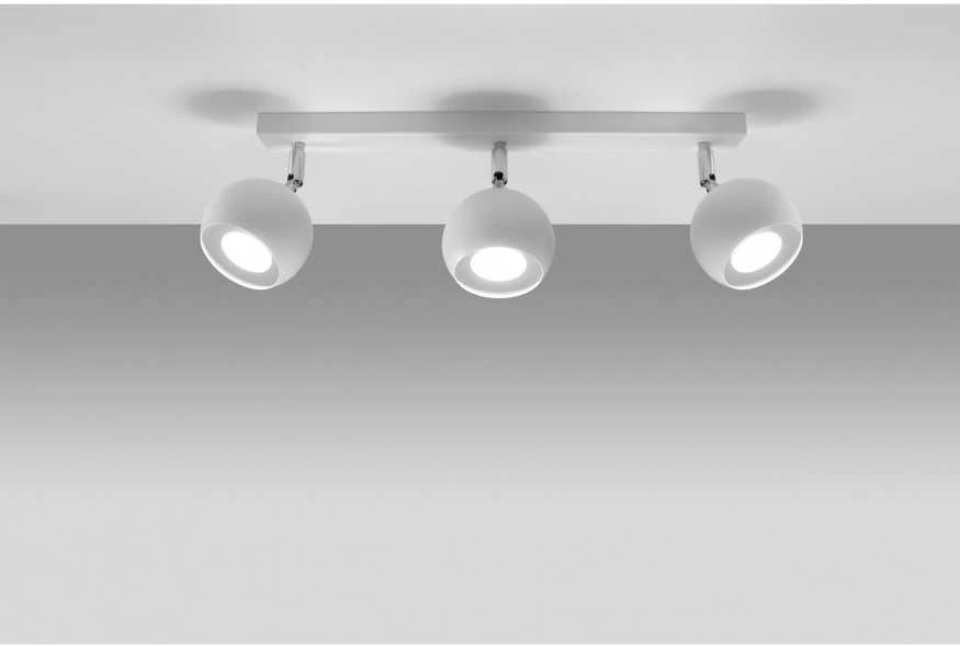 Sollux Lighting Lubinis šviestuvas OCULARE 3 baltas