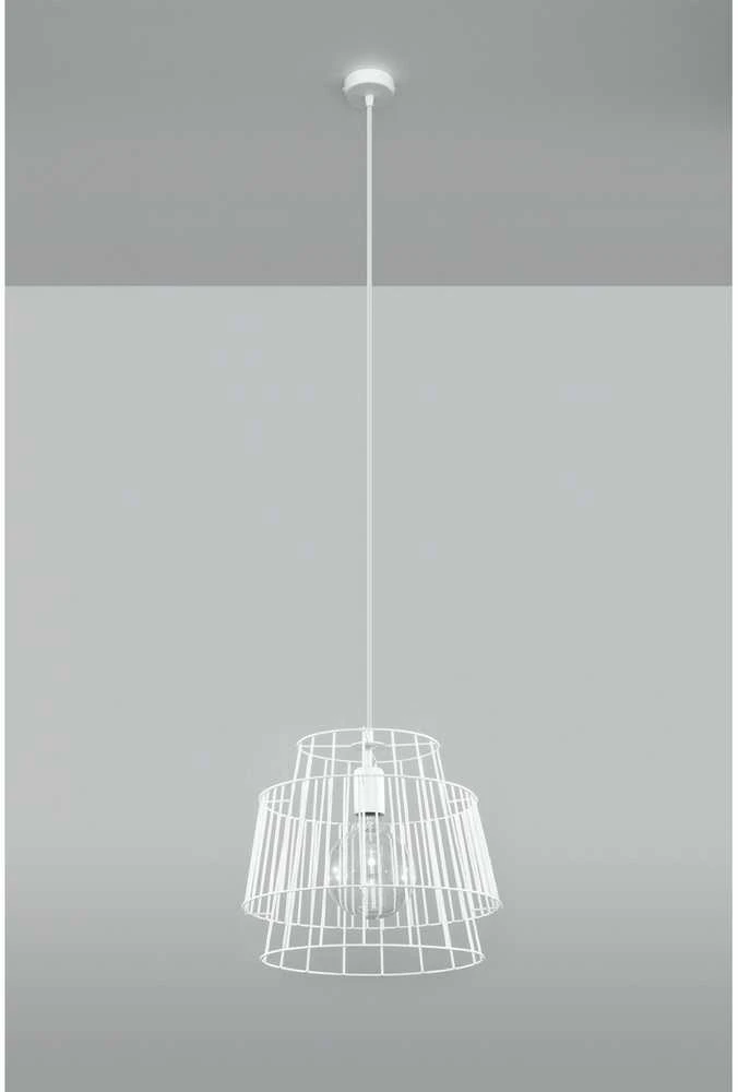 Sollux Lighting Sollux Pakabinamas šviestuvas GATE baltas