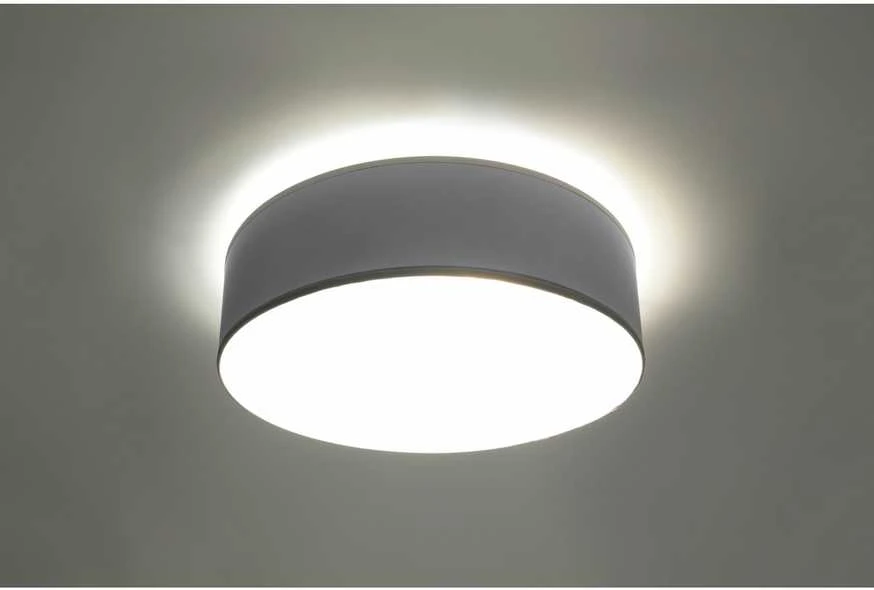 Lubinis šviestuvas Sollux Lighting Sollux Plafonas ARENA 35 pilkas