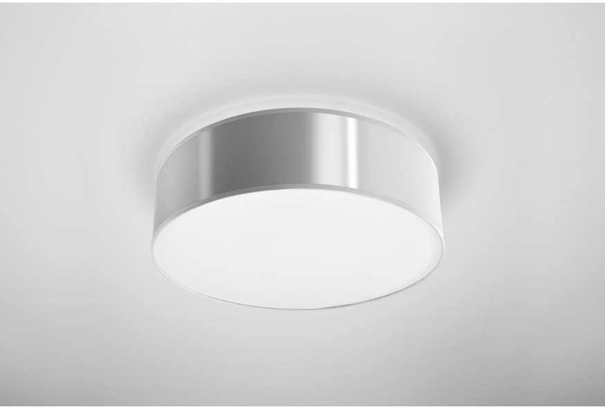 Lubinis šviestuvas Sollux Lighting Sollux Plafonas ARENA 35 pilkas