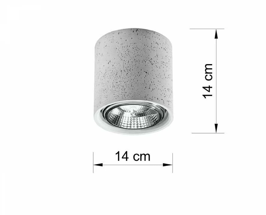 Lubinis šviestuvas Sollux Lighting Sollux Plafonas CULLO