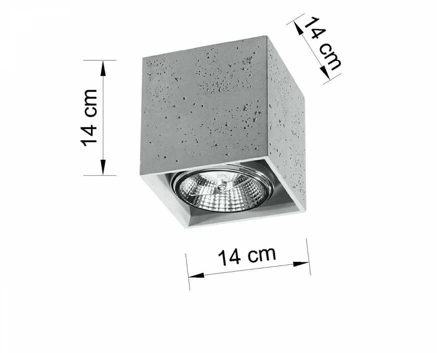 Lubinis šviestuvas Sollux Lighting Sollux Plafonas VALDE