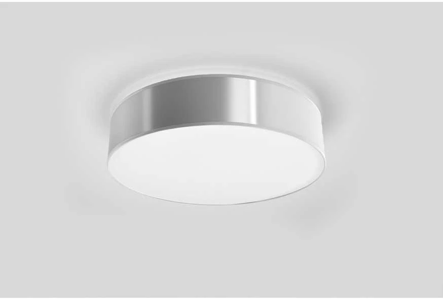 Lubinis šviestuvas Sollux Lighting Sollux Sieninis šviestuvas ARENA pilkas