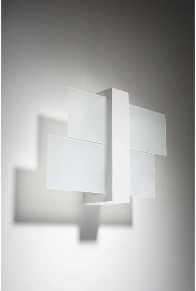 Sollux Lighting Sollux Sieninis šviestuvas FENIKS 1 baltas