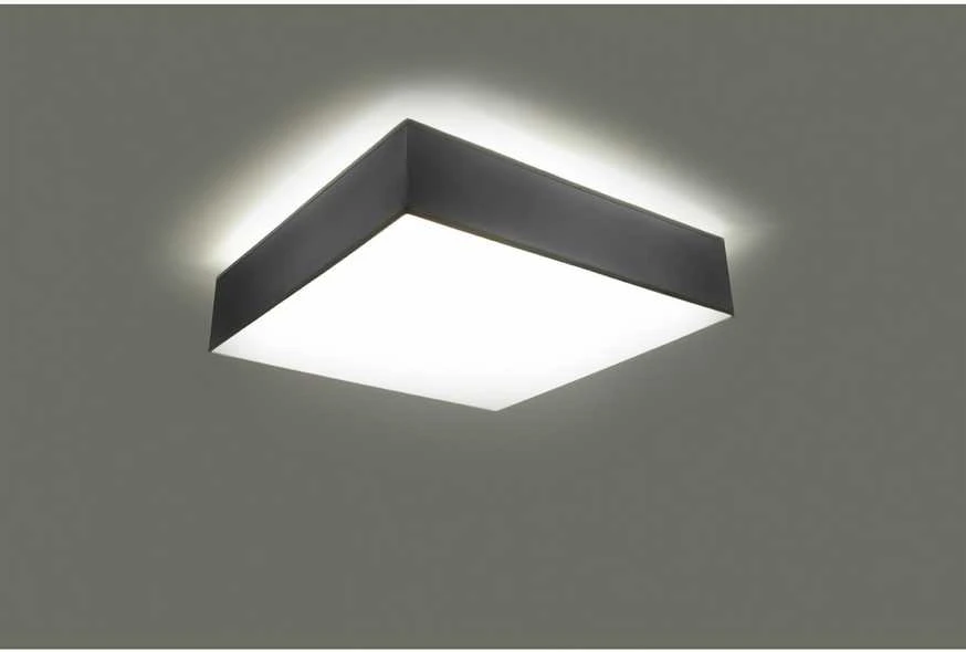 Lubinis šviestuvas Sollux Lighting Sollux Sieninis šviestuvas HORUS pilkas