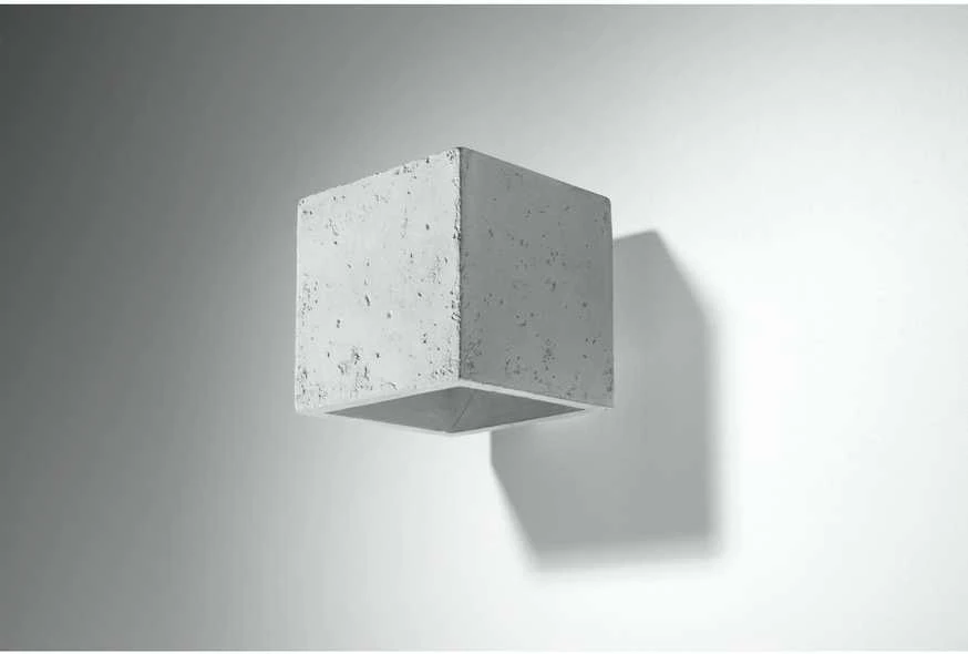Sollux Sieninis šviestuvas QUAD beton