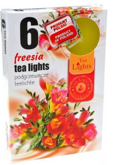 Admit Arbatinės kvepiančios žvakutės Freesia 6vnt