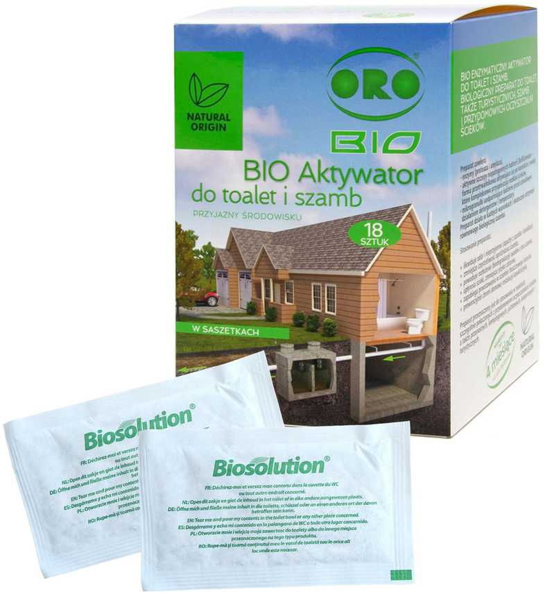 Bio aktyvatorius nuotekų duobėms, lauko tualetams 25g